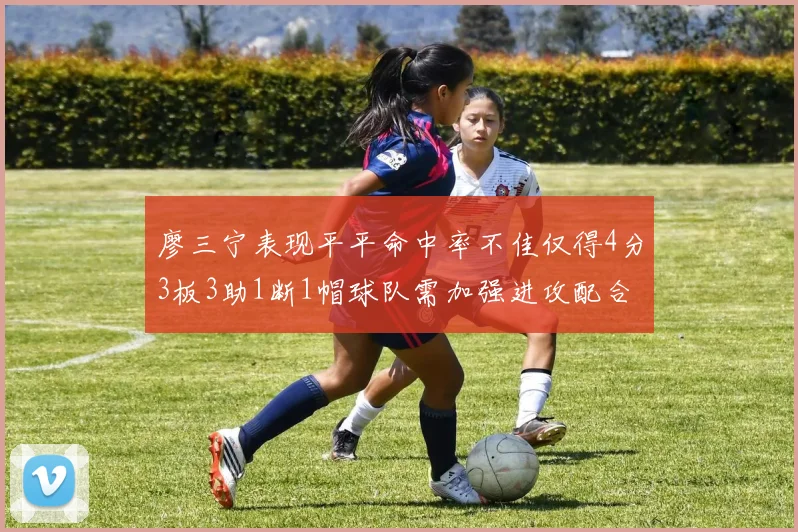廖三宁表现平平命中率不佳仅得4分3板3助1断1帽球队需加强进攻配合
