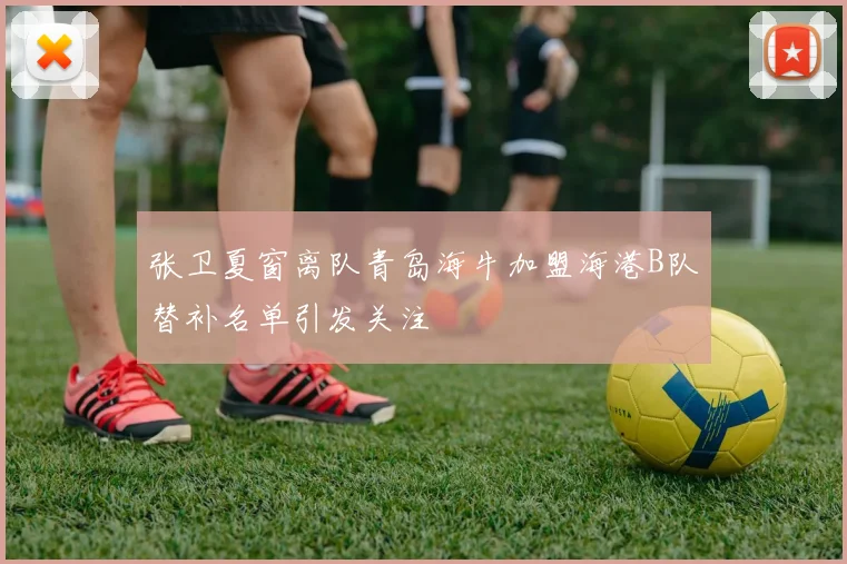 张卫夏窗离队青岛海牛加盟海港B队替补名单引发关注